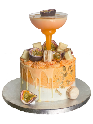 Passionfruit Martini cake