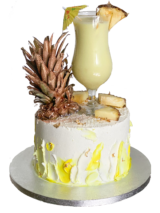 pina colada cake