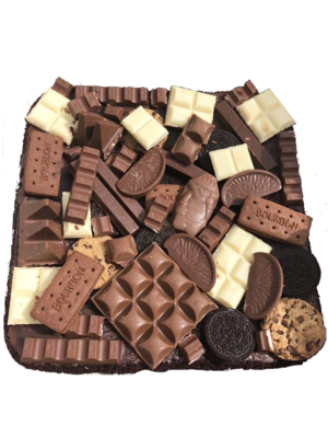 Chocolate Overloaded Brownie Slab