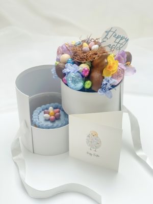 Easter Two Tier Hatbox
